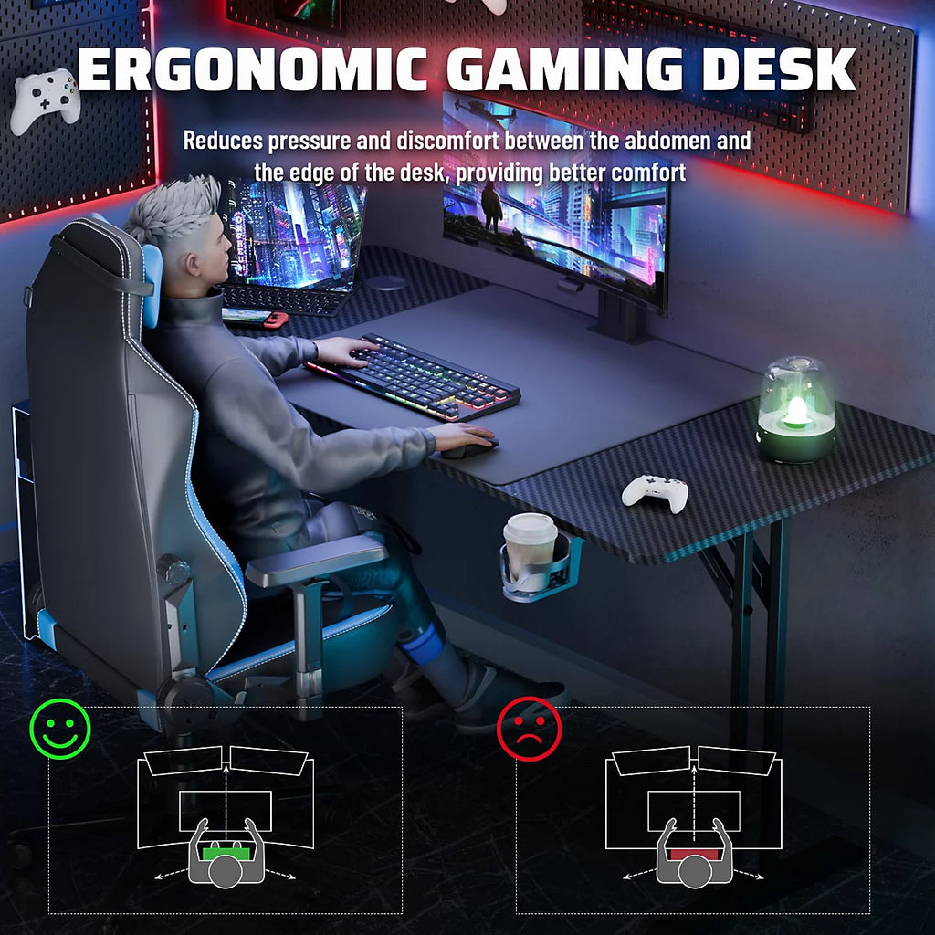 Precision Synergie 140cm Gaming Desk