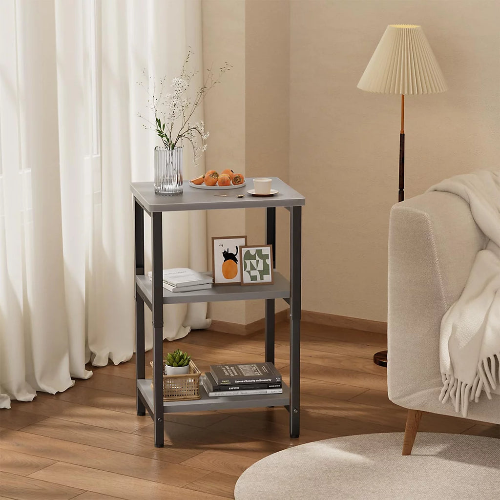 Precision Synergie Industrial Adjustable Bedside Table